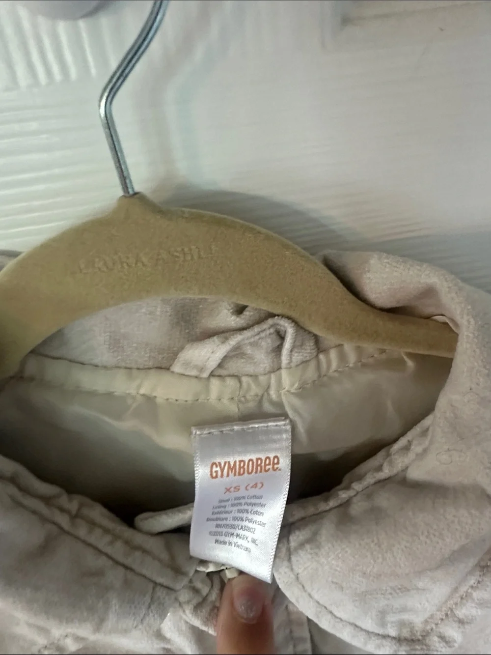 Gymboree Light Beige Toggle Pea Coat